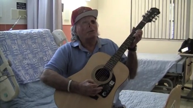 Miami face-chewing victim thanks supporters in new video